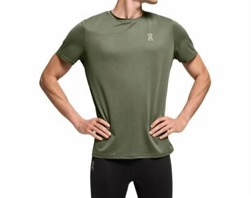 NEW ON men's core short sleeve tee in taiga